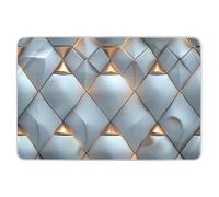 Architectural Design Modern Rose Gold Toddler Mattress Pads Highly Absorbent Sheet Cover Underpads Breathable Diaper Pads for Baby Toddler Children , 52" L x 34" W almohadillas de