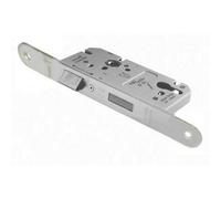 Loops Architectural DIN Euro Profile Sashlock - Radius Forend - Satin Stainless Steel
