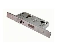 Architectural DIN Euro Profile Sashlock Square Forend Satin Stainless Steel Loops Metallics One Size