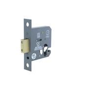 Architectural Euro Profile Mortice Dead Lock - CE & Certifire Approved FD Rated Case Only 63 mm - Hardware Fittings Included (Satin Stainless)