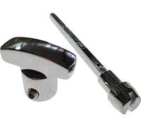 Architectural Hardware Replacement Bathroom Lock Door Handle Thumb Turn & Release Polished Chrome