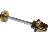Architectural Hardware Replacement Privacy Door Handle Turn and Emergency Release Polished Brass
