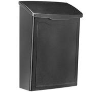 ARCHITECTURAL MAILBOXES 2681P Pewter Marina Wall Mount Mailbox, Small