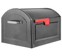 Architectural Mailboxes 950020P-10 Centennial Post Mount Mailbox, Extra Large, Pewter