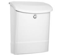 ARCHITECTURAL MAILBOXES 2576W-10 Parkside Wall Mount, White, M
