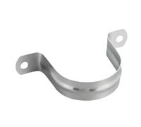 Architectural Metal Saddles Pipe Clamp with Two Hole Tube Bracket for Heavy Pipe and Decorative Applications Metal Securing Clamp