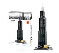 Architectural Model to Build with Building Blocks. Willis Tower, Chicago
