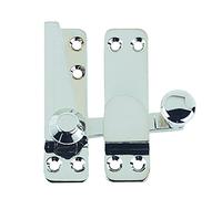 Architectural Quality Straight Arm Sash Window Fastener - Satin Chrome
