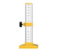 Architectural Ruler - Isometric Ruler, Floor Tile Setting Rule, Contour Ruler Tile Horizontal Horizontal Positioning Ruler with Clear Scale with Double Sided Measuring Tool, Precision Layout Ruler for