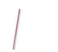Architectural Scale Ruler Stationery 30cm Triangular Scale Ruler Measuring Drawing Technical Architect Engineer(COLOR 4)