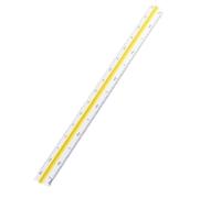 Architectural Scale Ruler Triangular Ruler Student Stationery 12.5/30cm Drafting Tool Scale Architect Technical(1pc 1-30-Small)