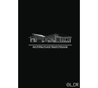 Architectural Sketchbook | 7x10 Dot Grid | Mountain Modern | Black