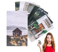 Architectural Tarot Deck - Unique Objects Cards, 7 Inches 78-Card Set with Guidebook, Premium Cardstock Reading Tool, Board Game with Easy Use, Tarot Party Holiday Outdoor Travel Spiritual Exploration