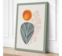 Architecture Botanical Canvas Wall Art Print 36x24 Inch