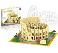 Architecture Building Block Set, World Famous Architecture Blocks Set, 2210 PCS Colosseum Architecture Model Building kit, Creative Collection Modular House Building Toys for Adults Kids