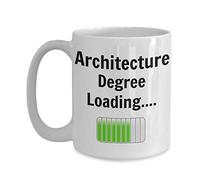 Architecture Coffee Mug Architect Gifts Architecture Degree Loading for Engineers, Men, Women, Teens, Office and Students.