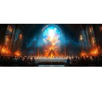 Architecture Diamond Art, The Last Supper 5D Diamond Painting Kits, 5D Full Drill Crystal Art Kits for Adults, Cross Stitch Embroidery Crafts Pictures, DIY Adult Crafts, Spring Decor, 80x40in 7-2794