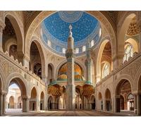Architecture Dome Paint by Numbers for Adults Beginners, Adult Paint by Numbers Canvas Kits, DIY Acrylic Oil Painting by Number, Creative Hobby for Women, Wall Art Home Decor Gifts 16x20in YT6-766