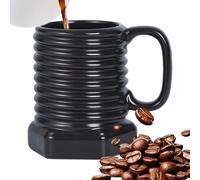 Architecture Drinkware, 380ml Hexagonal Vessel, High-Visual Geometric Fluid Console, Gastronomy Service Hardware, Refreshment Vessel, Sophisticated Kitchenware Accessory