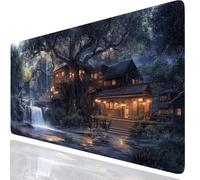 Architecture Gaming Mouse Mat Tree Mouse Pad Large 600x400x3mm, Extended Waterproof Mousepad Smooth Surface Improved Precision And Speed, Desk Mat Non-Slip Rubber Base for Office Gaming GKuk-3175