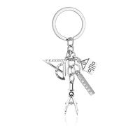 Architecture Gifts for Students Architectural Engineering Gift Keychain for Men Women Architectural Engineer Graduation Gift for Him Her Son Daughter Architect Gifts for Dad Mom Architects Keychain