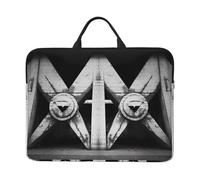 Architecture in Black and White Laptop case - (16.5 * 12.2 inches), Suitable for Daily Travel, Tourism, Business Trips, Commuting, etc.