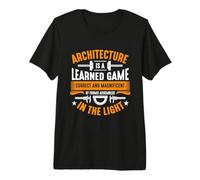 Architecture is A Learned Game Architectural Architecture Premium T-Shirt