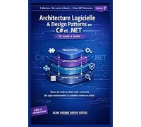 Architecture Logicielle et Design Patterns en C# et .NET, Collection De Junior à Senior Volume 7: Passe du code au clean code : construis des apps ... (C# et .NET Universe De Junior à Senior)