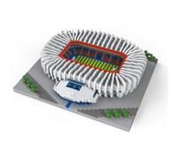 Architecture Model To Build With Mini Blocks, Realistic Football Field Design. World Elite Stadiums Collection. Football Stadium In Paris, France.
