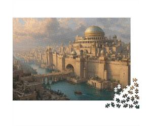 Architecture of Ancient BabylonPuzzles 1000 Pieces for Adults for Adults 1000 Piece Puzzle Educational Challenge Games Home Decoratio