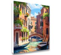 Architecture Paint by Numbers for Adults, Paint by Numbers 24x32in j0-198
