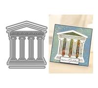 Architecture Roman Column Pavilion Metal Die Cuts for Card Making | Cutting Dies Kit for Paper Scrapbooking Supplie DIY Stencils for Album Photo Frame Party Wedding Festivals Emboss Decoration