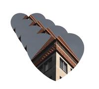 architecture roof Car Air Freshener Cards for Women Men 4 Pack Cute Car Accessories Long Lasting Scent Car Diffuser Hanging Auto Aromatherapy Tablets Car Fresheners Gifts