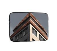 Architecture roof Laptop Case 17 inch, Shockproof Protective Computer Sleeve Cover Water Resistant Laptop Bag Carrying Tablet Cover Briefcase Handbags Gifts for Men Women