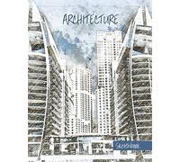 Architecture Sketchbook: Architects Drawing Notebook Ideal Sketch Pad Journal in Matte finish 8.5" x 11" Inches 120 Pages of Dot Grid Paper
