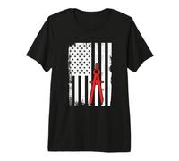 Architecture USA Flag Architect Student Premium T-Shirt