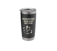 Architecture Where Sleep Goes to Die Stainless Steel Insulated Tumbler