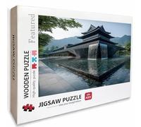 Architecture Wooden Jigsaw Puzzles 122x81cm, Landscape Jigsaw Puzzles 3000 Piece for Adults with Box, Educational Challenging Game, Girls Gifts, Back Lettering Easy to Distinguish, Home Decor, R-3310