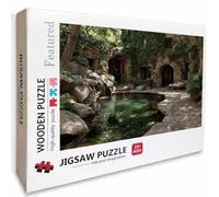Architecture Wooden Jigsaw Puzzles 30x20in, Landscape Jigsaw Puzzles 1000 Pieces for Adults with Box, Back Lettering Easy to Distinguish, Educational Challenging Game, Summer Decor, Gifts, H-6868