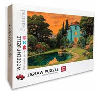 Architecture Wooden Jigsaw Puzzles 99x70cm, Tree Jigsaw Puzzles 2000 Piece for Adults with Box, Educational Challenging Game, Gifts for Teens, Back Lettering Easy to Distinguish, Home Decor, N-8681