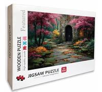 Architecture Wooden Jigsaw Puzzles 99x70cm, Tree Jigsaw Puzzles 2000 Piece for Adults with Box, Educational Challenging Game, Gifts for Teens, Back Lettering Easy to Distinguish, Home Decor, 1-5841