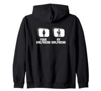 Architecture Your Girlfriend My Girlfriend Funny Architect Zip Hoodie