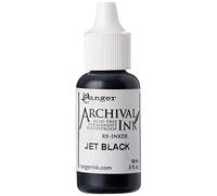 Archival Pad Re-inkers Ranger Industries Archival Re-Inker, Jet Black