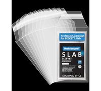 ARCHIVALPRO Graded Card Sleeves 100pcs Graded Guard Slab Sleeve Super Clear Fit for Beckett Graded Cards (92x135mm,100pcs)
