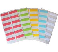 Archive-Safe Removeable Tabs Supplied as a Set of 60 tabs (5 Colours,12 of Each)
