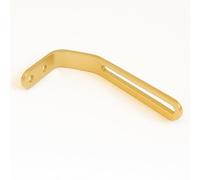 Archtop Jazz Guitar Scratchplate Pickguard Bracket - Adjustable Support Bracket for Floating Pickguards | Vintage Style Metal Mounting Hardware (Gold)