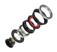 Archuu Bicycle Bearing Headset, Heavy Duty Headset Top Bearings Threadless Stem Tapered Sealed Bearing Nuts for Mountain MTB Bike Road Bicycle