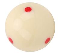 Archuu Billards Ball, 57.2mm Snooker Practice Ball Resin Cue Pool Ball with Red/Blue Dots for Snooker Training and Games(Red dot)