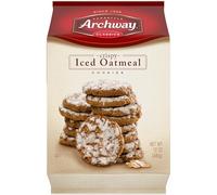 Archway Homestyle Cookies Crispy Bites Iced Oatmeal