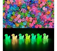 Arcimatto 240 Pack Mini Ducks Tiny Resin Duck Bulk Decor Figures for Miniature Dollhouse Decor Garden Aquarium Potted Ornament, DIY Charm Crafts Hide and Seek Prank Party Favor Toys Gag Gifts